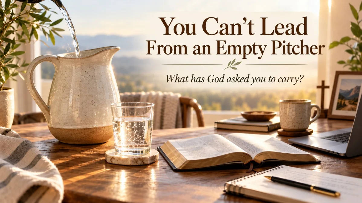You Can't Lead From an Empty Pitcher